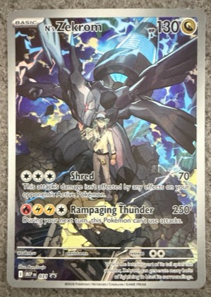 N's Zekrom - 031, graded 9.5