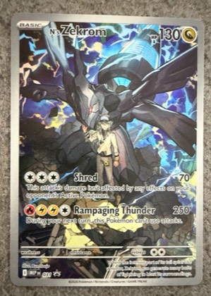 N's Zekrom - 031, graded 9.5