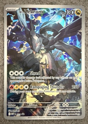 N's Zekrom - 031, graded 9.5