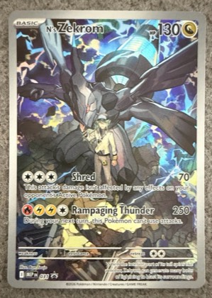 N's Zekrom - 031, graded 9.5