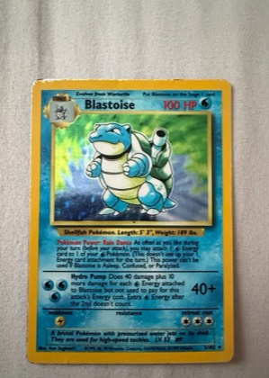 Blastoise graded 8