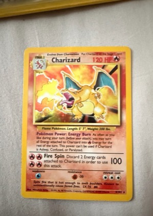 Charizard, graded 7.5