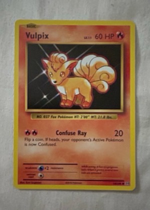 Vulpix, graded 8.5