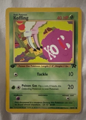 Koffing, graded 8.0