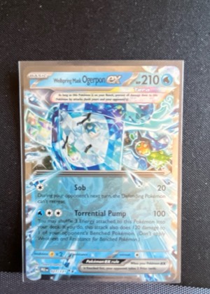 Wellspring Mask Ogerpon ex, graded 8.0