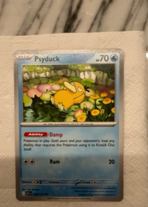 Psyduck, graded 9.0