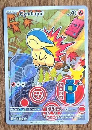 Cyndaquil - 047, graded 9.0