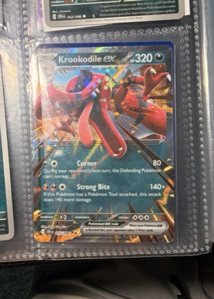 Krookodile ex, graded 9.0