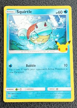 Squirtle, graded 8.5