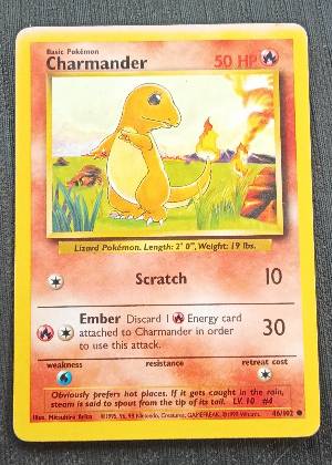 Charmander, graded 7.5