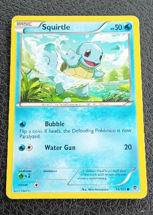 Squirtle, graded 9.0