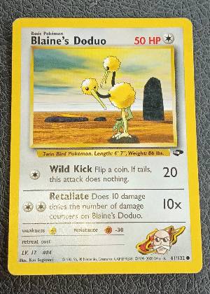 Blaine's Charmander, graded 8.5