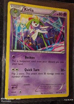 Kirlia, graded 9.0