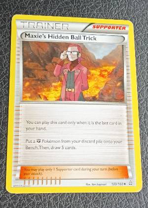 Maxie's Hidden Ball Trick, graded 9.0