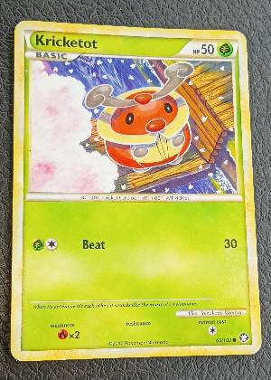 Kricketot, graded 6.5