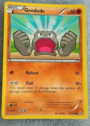 Geodude, graded 9.5