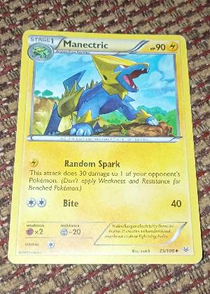 Manectric, graded 9.0