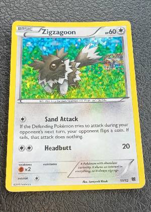 Zigzagoon, graded 9.0