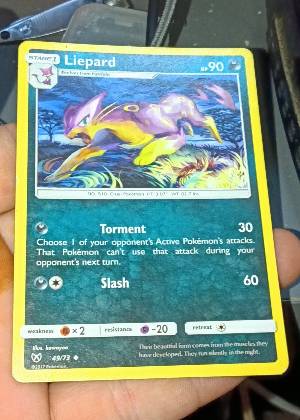 Liepard, graded 9.0