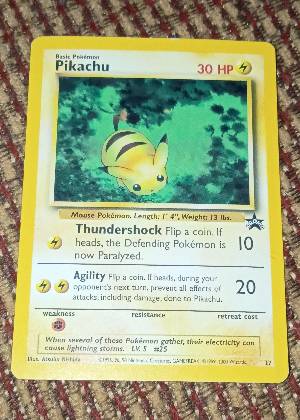 Pikachu, graded 6.5