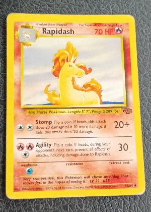 Rapidash graded 8