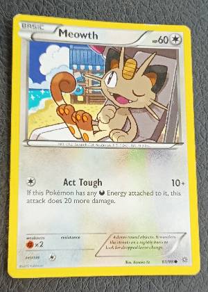 Meowth, graded 9.0