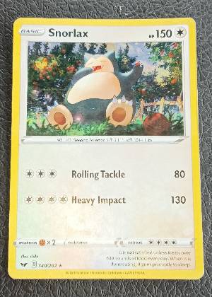 Snorlax, graded 8.0