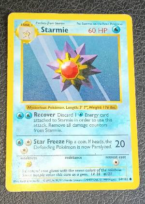 Starmie graded 7