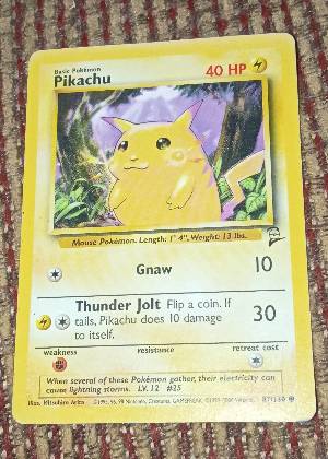 Pikachu graded 7