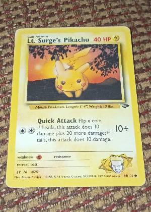 Lt. Surge's Voltorb, graded 9.0