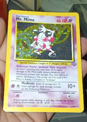 Mr. Mime, graded 6.5