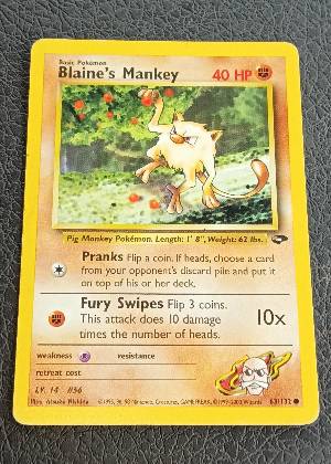Blaine's Ponyta, graded 9.0