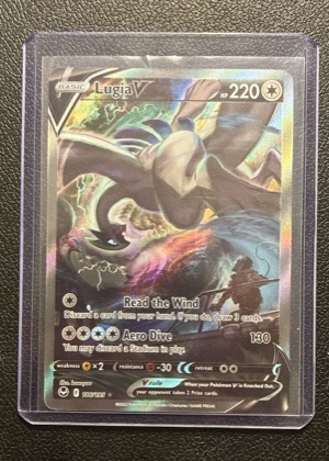 Lugia V (Alternate Full Art), graded 9.0
