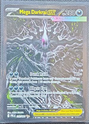 Mega Darkrai ex - 101/084 graded 9