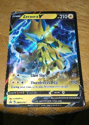 Zeraora V, graded 8.5