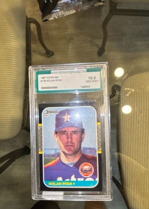 Nolan Ryan, graded 9.5