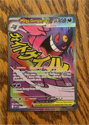 Mega Gengar ex graded 8