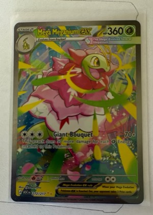 Mega Meganium ex graded 9.5