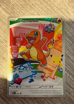 Charmander - 038, graded 9.0
