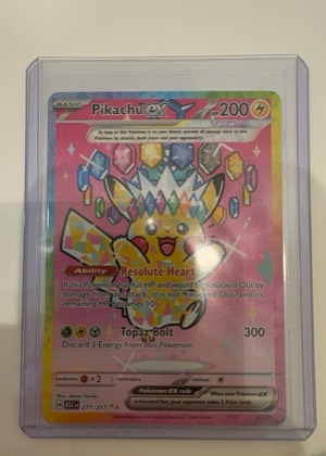 Pikachu ex, graded 9.5