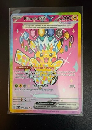 Pikachu ex, graded 9.5