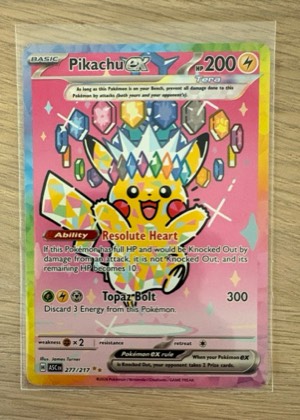 Pikachu ex, graded 9.5