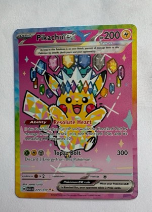 Pikachu ex, graded 9.0