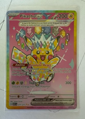 Pikachu ex, graded 9.0
