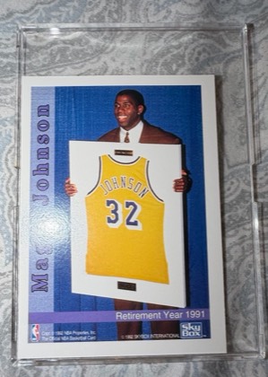 Magic Johnson, graded 9.0