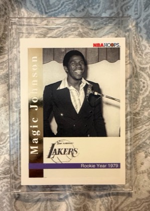 Magic Johnson, graded 9.0