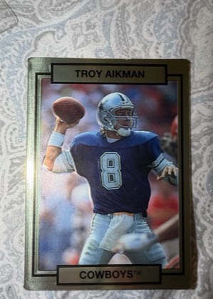 Troy Aikman, graded 5.0