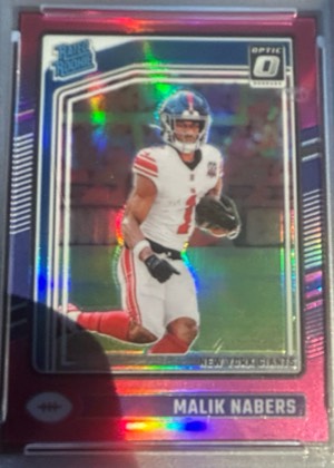 Malik Nabers, graded 8.5
