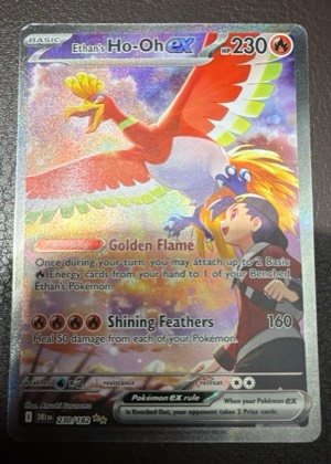 Ethan's Ho-Oh ex graded 6 & below