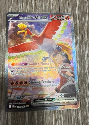 Ethan's Ho-Oh ex graded 8.5